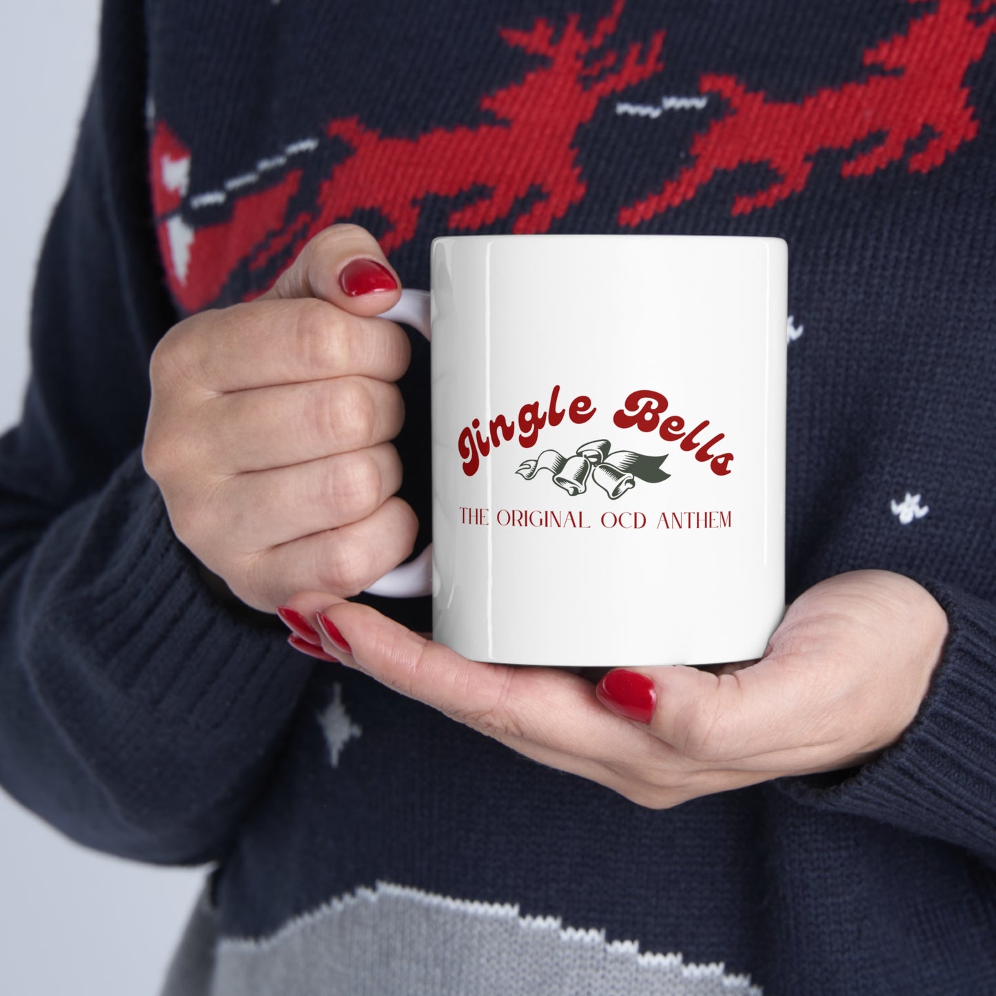 Jingle Bells: The Original OCD Anthem Mug