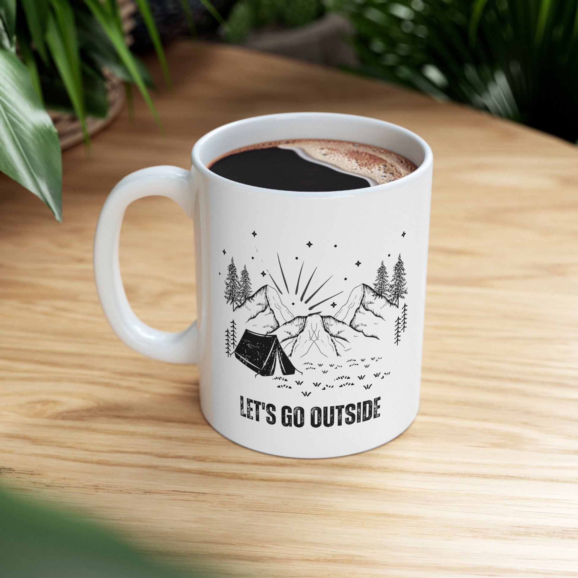 Let's Go Outside Mug