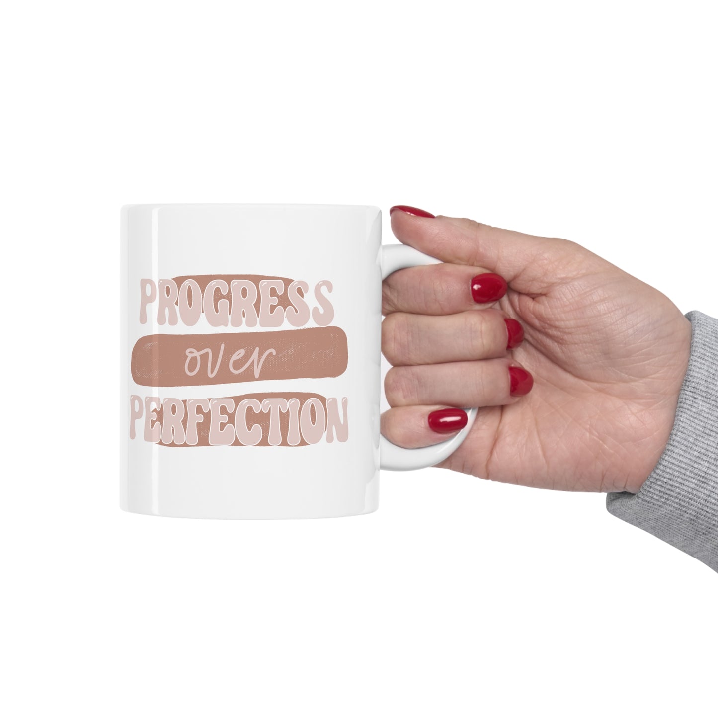 Progress Over Perfection Mug