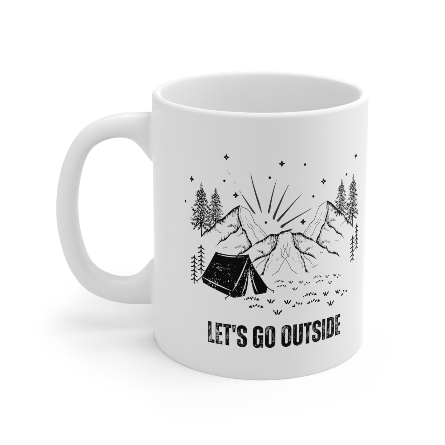 Let's Go Outside Mug