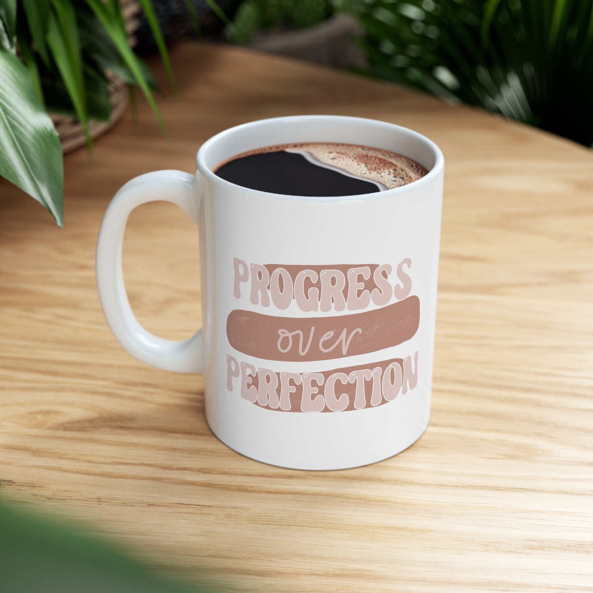 Progress Over Perfection Mug