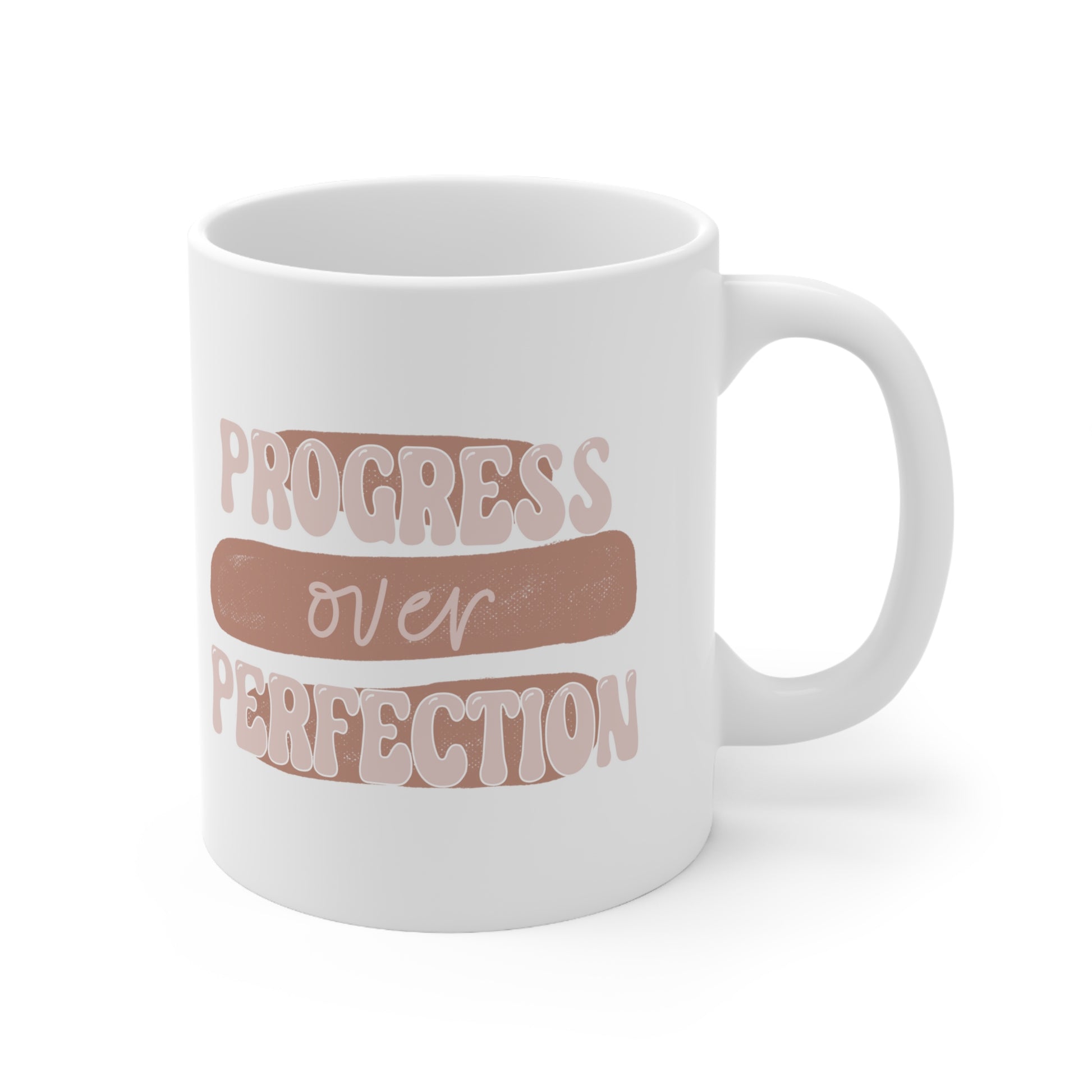 Progress Over Perfection Mug