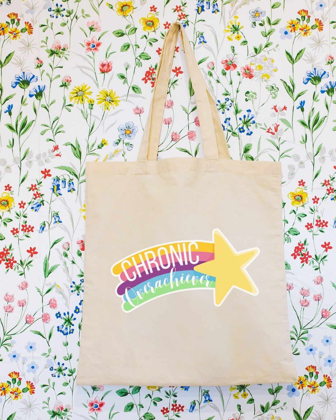 Chronic Overachiever Canvas Tote Bag