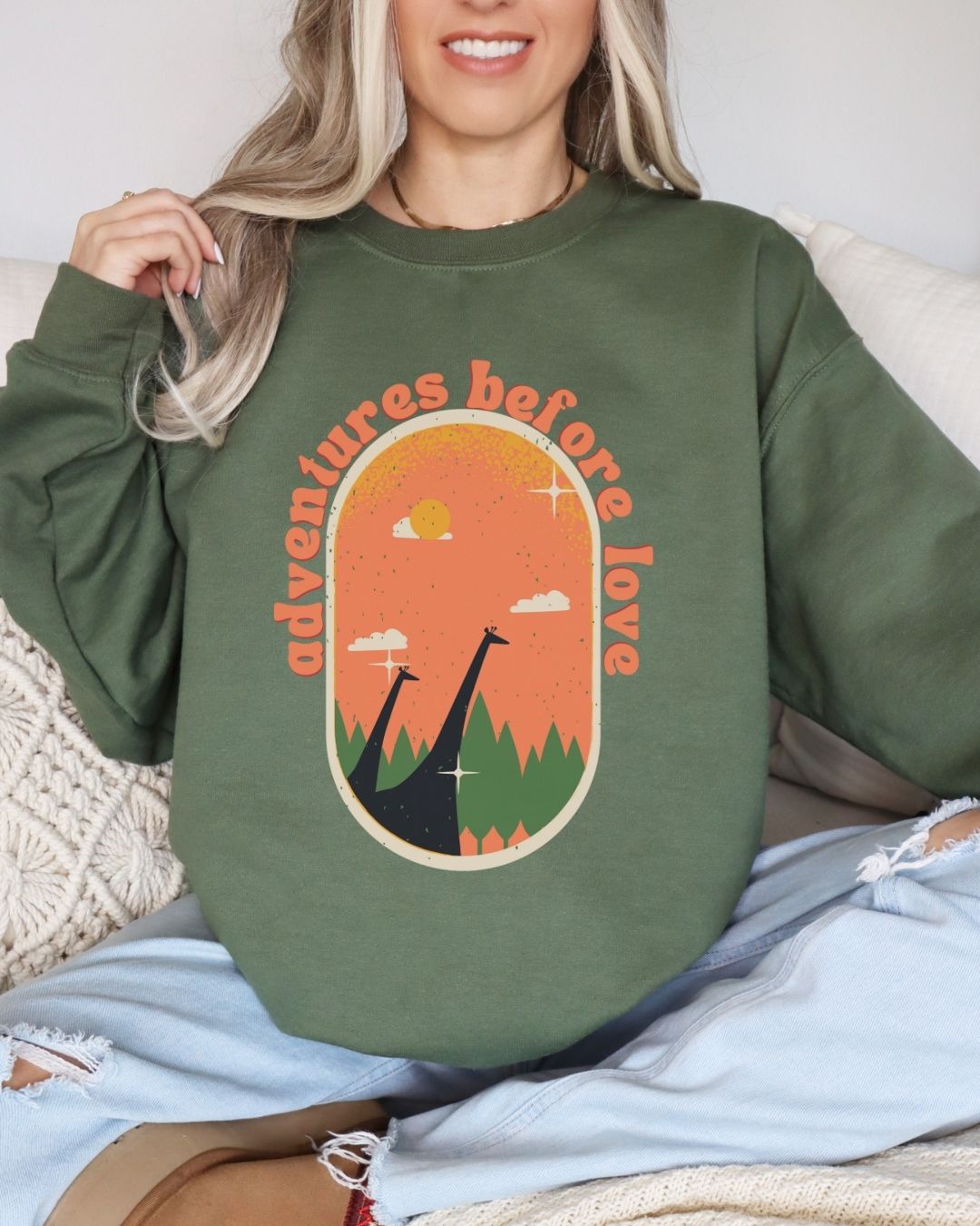 Adventures Before Love Anti-Valentine's Day Sweatshirt