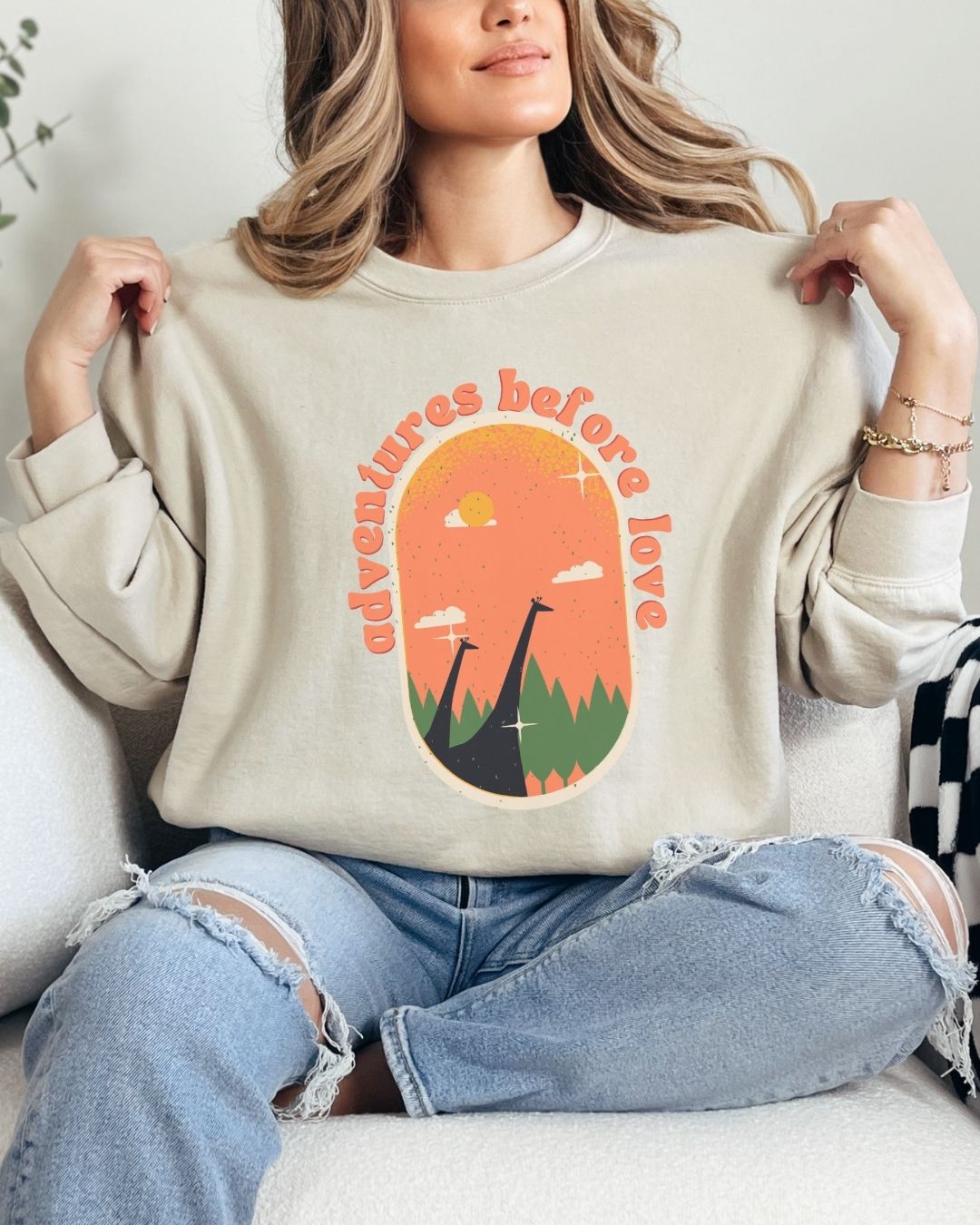 Adventures Before Love Anti-Valentine's Day Sweatshirt