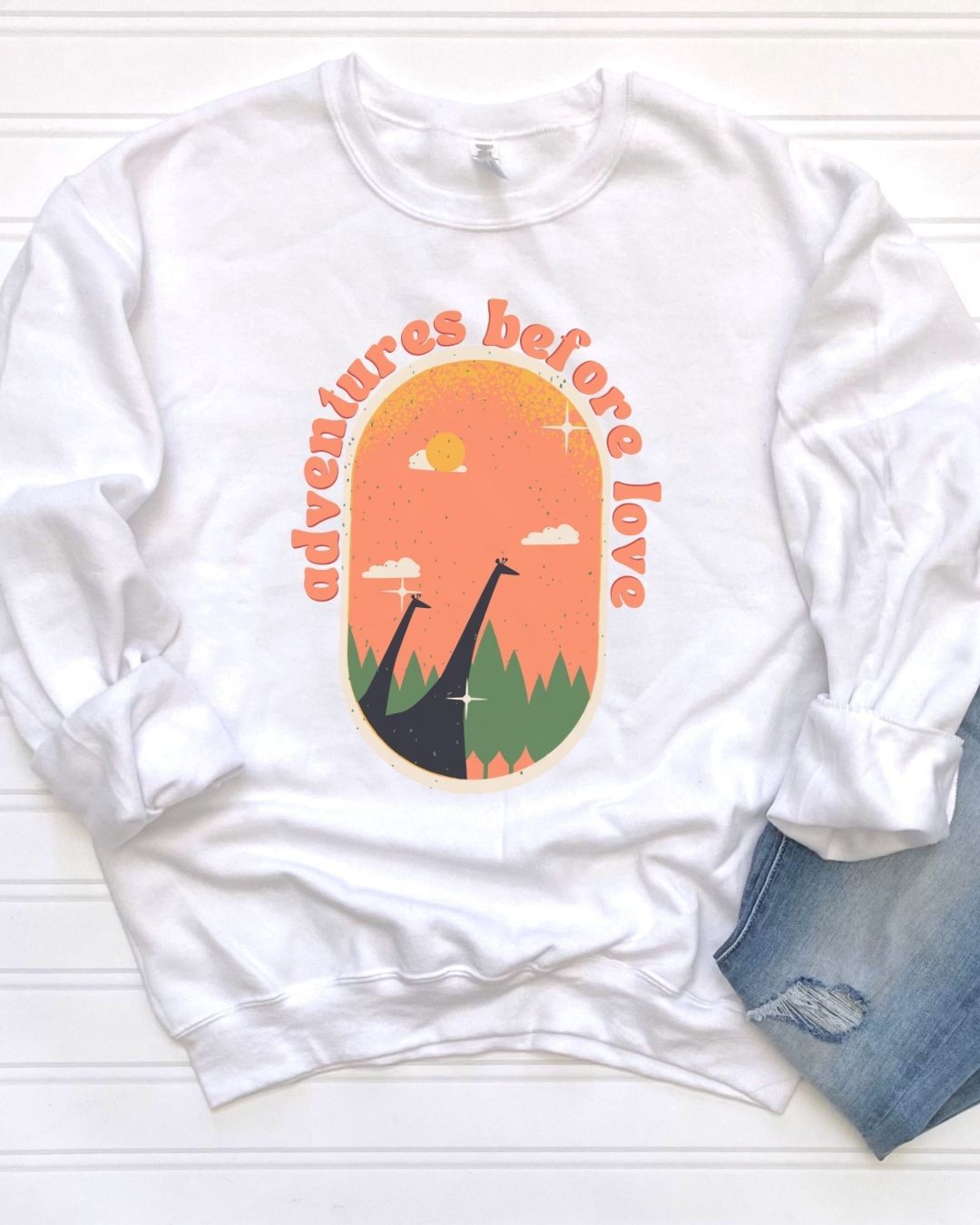 Adventures Before Love Anti-Valentine's Day Sweatshirt