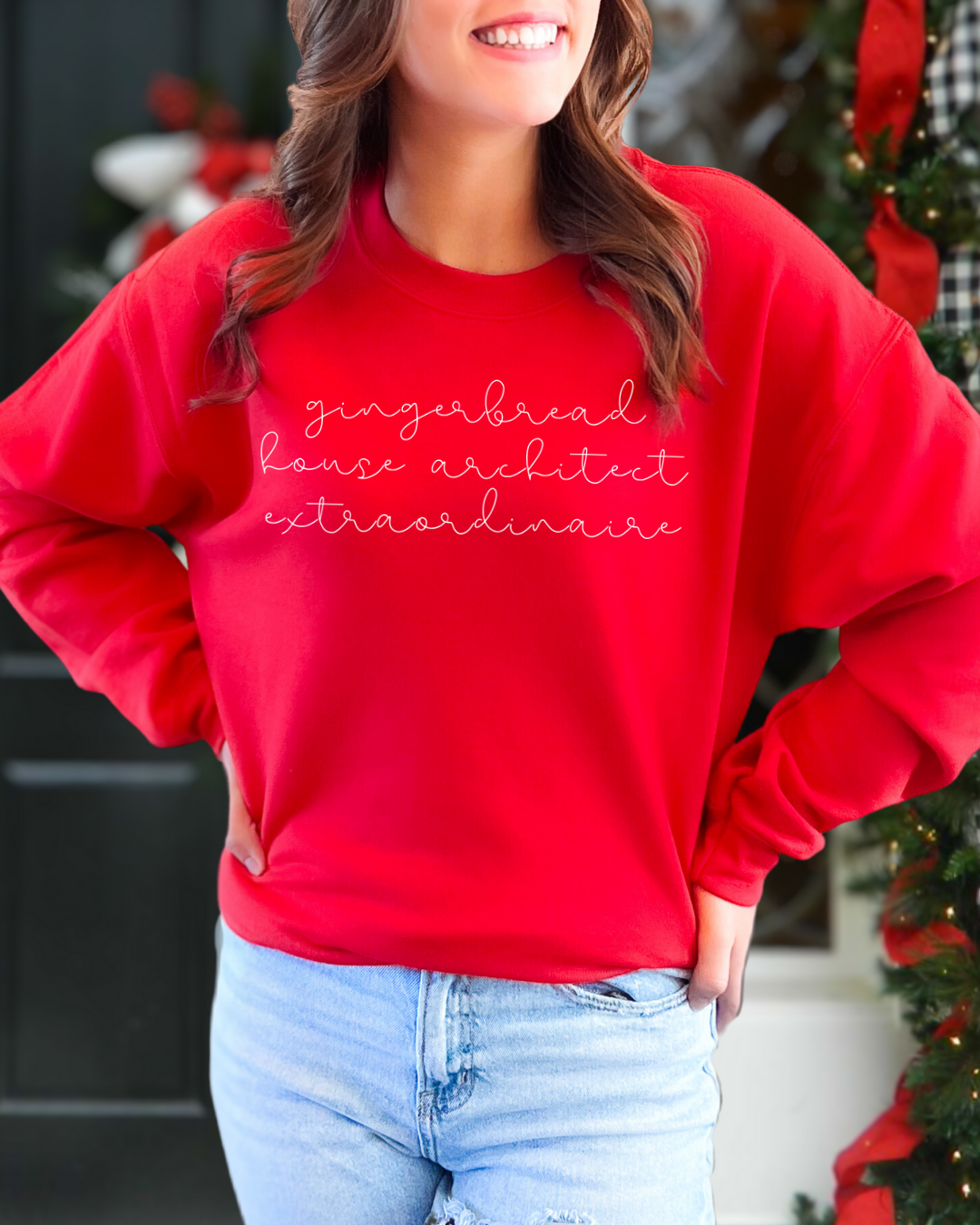 Gingerbread House Architect Extraordinaire Sweatshirt