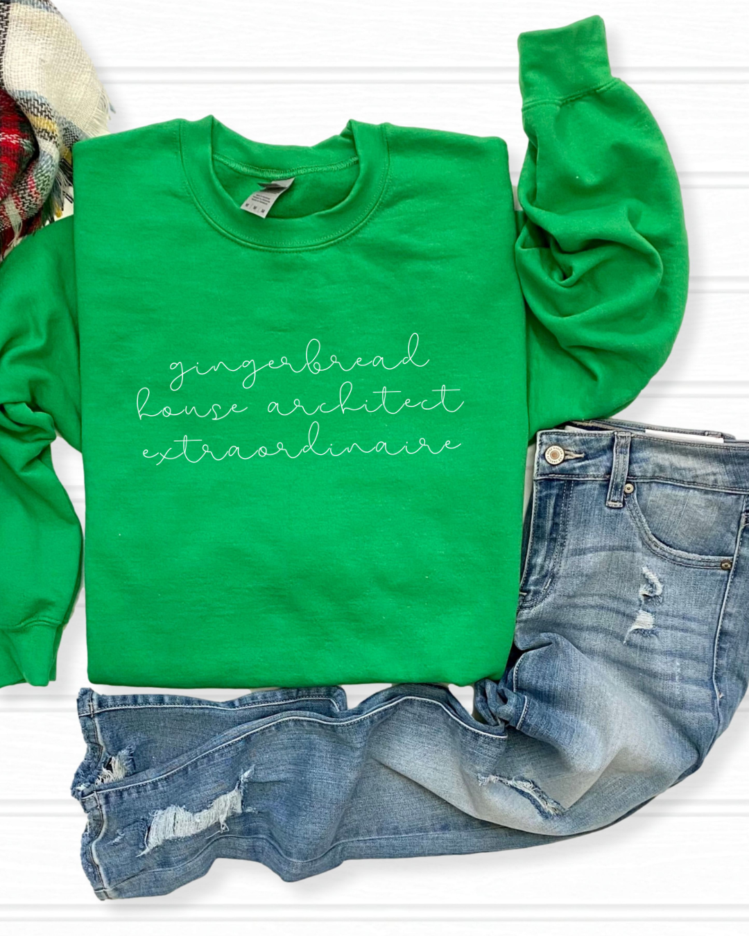 Gingerbread House Architect Extraordinaire Sweatshirt