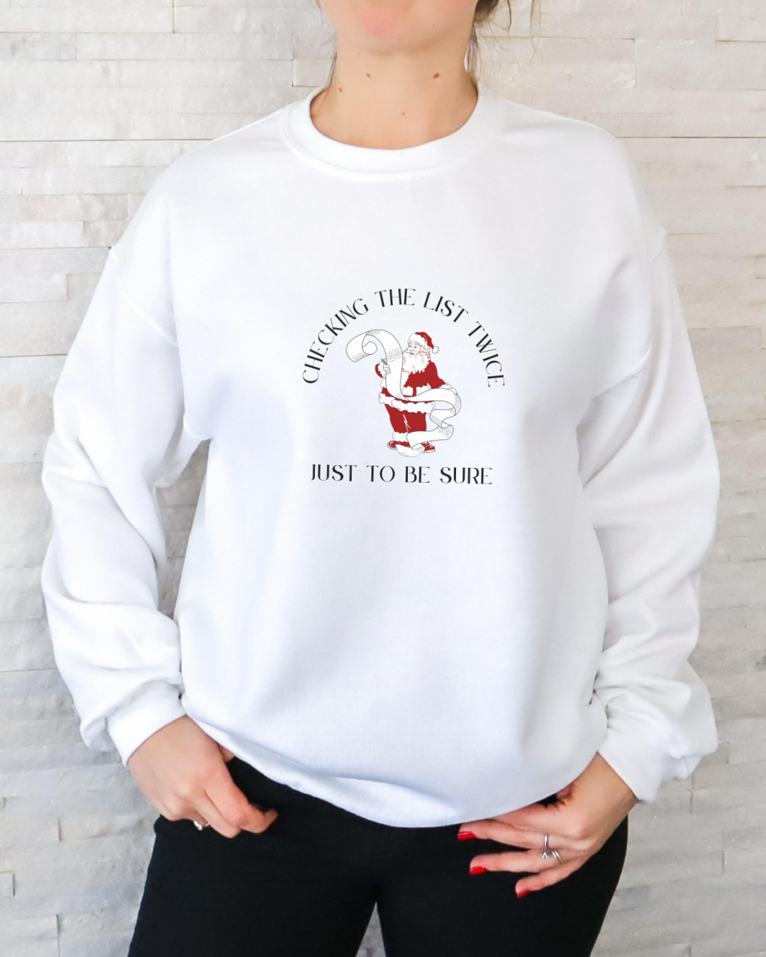 Checking the List Twice Sweatshirt