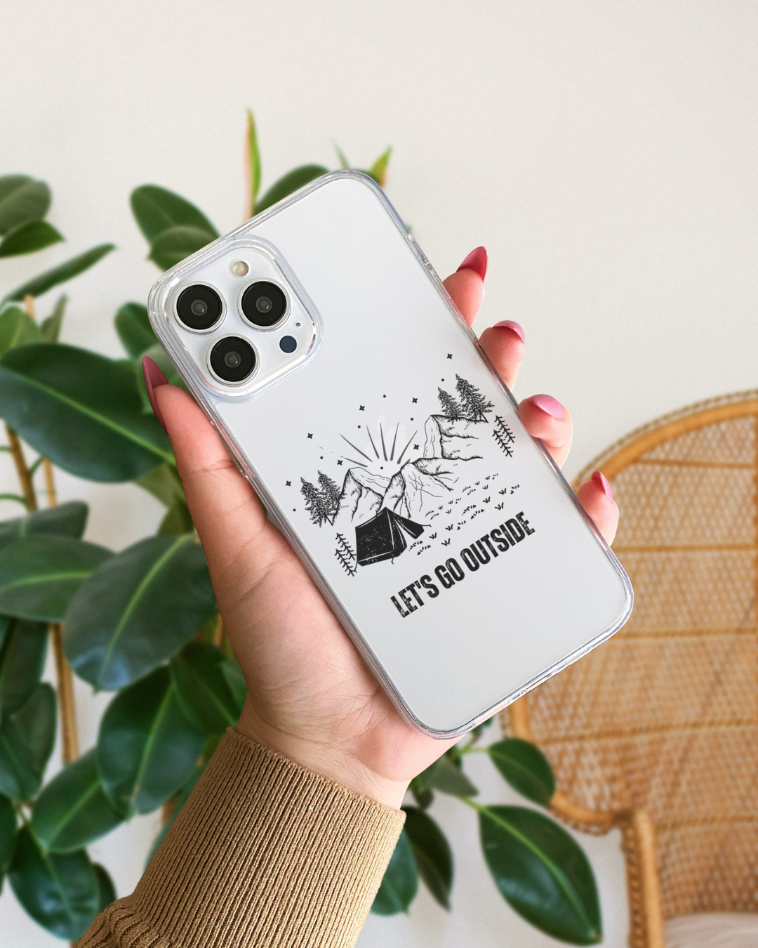 Let's Go Outside Phone Case